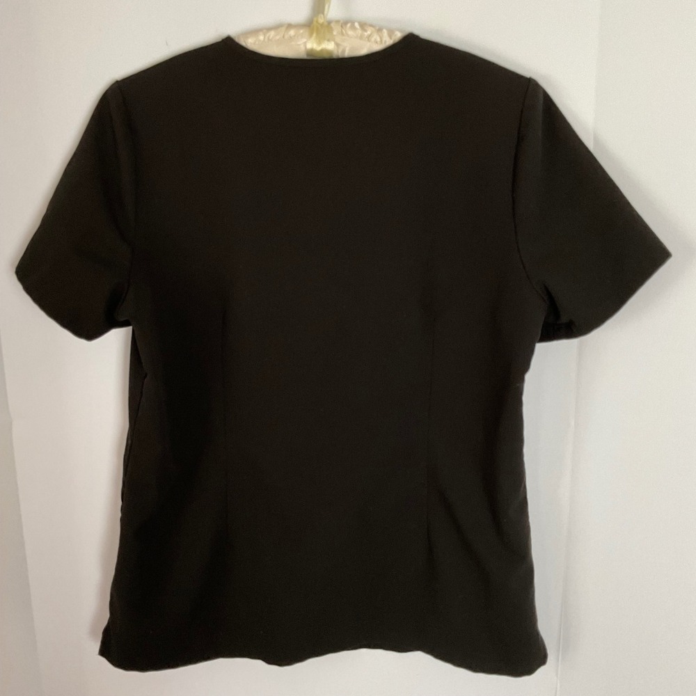 FIGS Technical Collection Black Scrub Tops Medium V-Neck FW1000 Lot of 2 womans - Picture 9 of 9